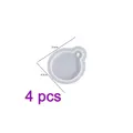 Lot de 4 moules silicone boule Noël porte-clés pendentif – Couleur 01-4pcs