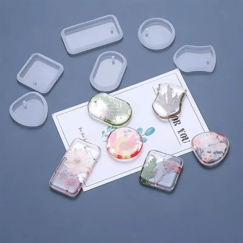 Lot de 4 moules silicone boule Noël porte-clés pendentif