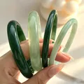 Lot de 4 ou 8 bracelets résine tie-dye bleu – Couleur du métal OV 4PCSg
