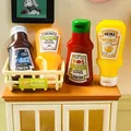 Lot de 4 pots confiture miniature résine pour maison poupée – 2