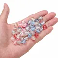 Lot de 40 perles résine à paillettes 10mm pour bijoux – 4