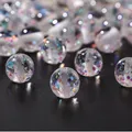 Lot de 40 perles résine à paillettes 10mm pour bijoux – 5