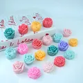 Lot de 5 moules silicone fleurs pour bougies et gâteaux – 5