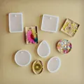 Lot de 5 moules silicone pour pendentifs bijoux – 3