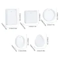 Lot de 5 moules silicone pour pendentifs bijoux – 5