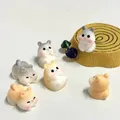 Lot de 5 ou 10 mini hamsters résine pour décoration jardin – 2