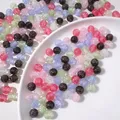 Lot de 5 perles résine bonbon 10mm pour bijoux – 5