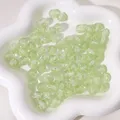 Lot de 5 perles résine bonbon 10mm pour bijoux – Metal color green