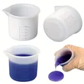 Lot de 5 tasses mesure silicone 50ml pour résine époxy – 5