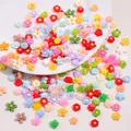 Lot de 50 breloques résine mini fleurs sans trou pour bijoux – 2