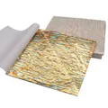 Lot de 50 feuilles cuivre et or imitation pour artisanat – Couleur type 1