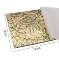Lot de 50 feuilles cuivre et or imitation pour artisanat – Couleur type 13