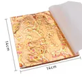 Lot de 50 feuilles cuivre et or imitation pour artisanat – Couleur type 3