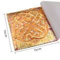Lot de 50 feuilles cuivre et or imitation pour artisanat – Couleur type 4