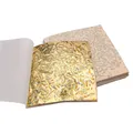 Lot de 50 feuilles cuivre et or imitation pour artisanat – Couleur type 6