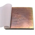 Lot de 50 feuilles d'or imitation 14x14 cm pour nail art – Couleur vert
