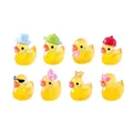 Lot de 50 ou 100 mini canards résine lumineux pour jardin – 2