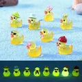 Lot de 50 ou 100 mini canards résine lumineux pour jardin – 3