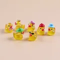 Lot de 50 ou 100 mini canards résine lumineux pour jardin – 5