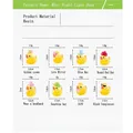 Lot de 50 ou 100 mini canards résine lumineux pour jardin – 6