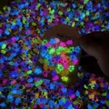 Lot de 50 ou 100 mini tortues résine lumineuses pour jardin – 4