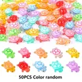 Lot de 50 ou 100 mini tortues résine lumineuses pour jardin – Couleur 50PCS