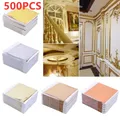 Lot de 500 feuilles d'or imitation pour artisanat et nail art – 1
