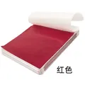 Lot de 500 feuilles d'or imitation pour artisanat et nail art – Color 500pcs Red
