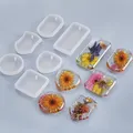Lot de 6 moules silicone formes géométriques pour bijoux – 1