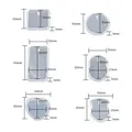 Lot de 6 moules silicone formes géométriques pour bijoux – 5