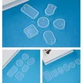 Lot de 6 moules silicone formes géométriques pour bijoux – 6