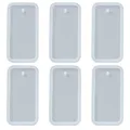 Lot de 6 moules silicone formes géométriques pour bijoux – Couleur 6pcs B