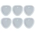 Lot de 6 moules silicone formes géométriques pour bijoux – Couleur 6pcs E