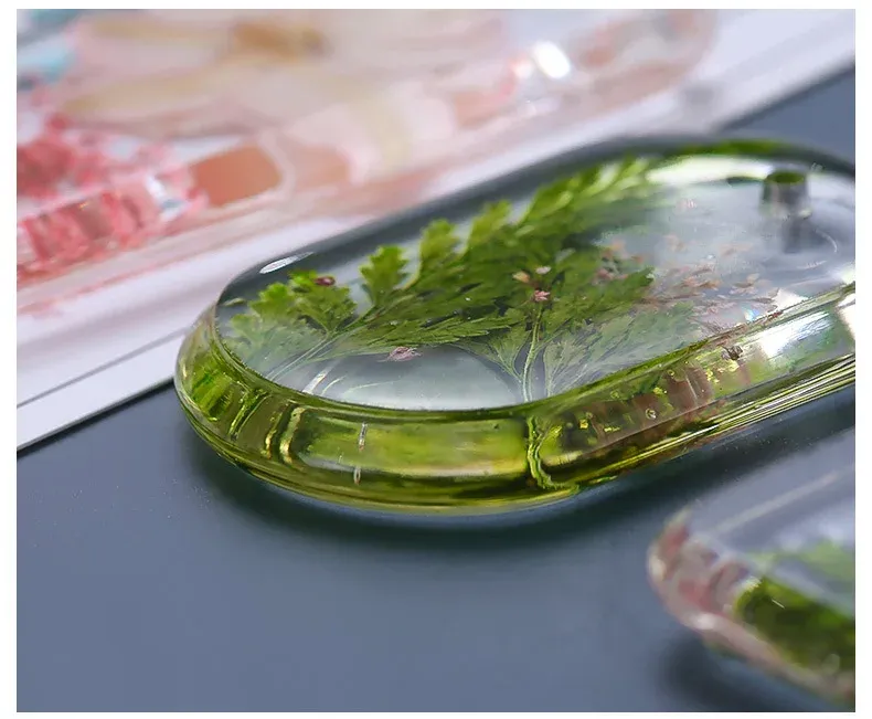Lot de 6 moules silicone formes géométriques pour bijoux