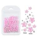 Lot de 6 moules silicone formes géométriques pour bijoux – Couleur Flower 03