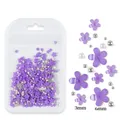 Lot de 6 moules silicone formes géométriques pour bijoux – Couleur Flower 07