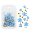 Lot de 6 moules silicone formes géométriques pour bijoux – Couleur Flower 10