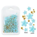 Lot de 6 moules silicone formes géométriques pour bijoux – Couleur Flower 18