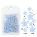 Lot de 6 moules silicone formes géométriques pour bijoux – Couleur Flower 19