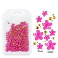 Lot de 6 moules silicone formes géométriques pour bijoux – Couleur Flower 24