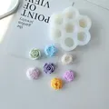 Lot de 7 moules silicone fleur pour bougie et savon – 2