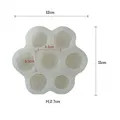 Lot de 7 moules silicone fleur pour bougie et savon – Couleur 83002461