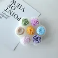 Lot de 7 moules silicone rose pivoine pour bougie – 4