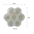 Lot de 7 moules silicone rose pivoine pour bougie – Couleur 83002461