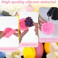 Lot de moules silicone fleurs pour bougie et savon – 5