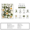 Marque-page fleurs séchées pressées pour résine DIY – Couleur Bleu (3)