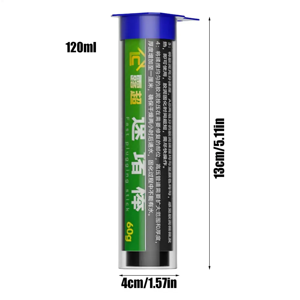Mastic époxy 40 ml à 120 ml pour réparation rapide de divers matériaux