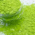 Mélange de paillettes néon mat 10 g pour résine – Couleur BLANC (1)