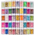 Mélange paillettes épaisses et fines 45 couleurs résine – Couleur 45sehunhe