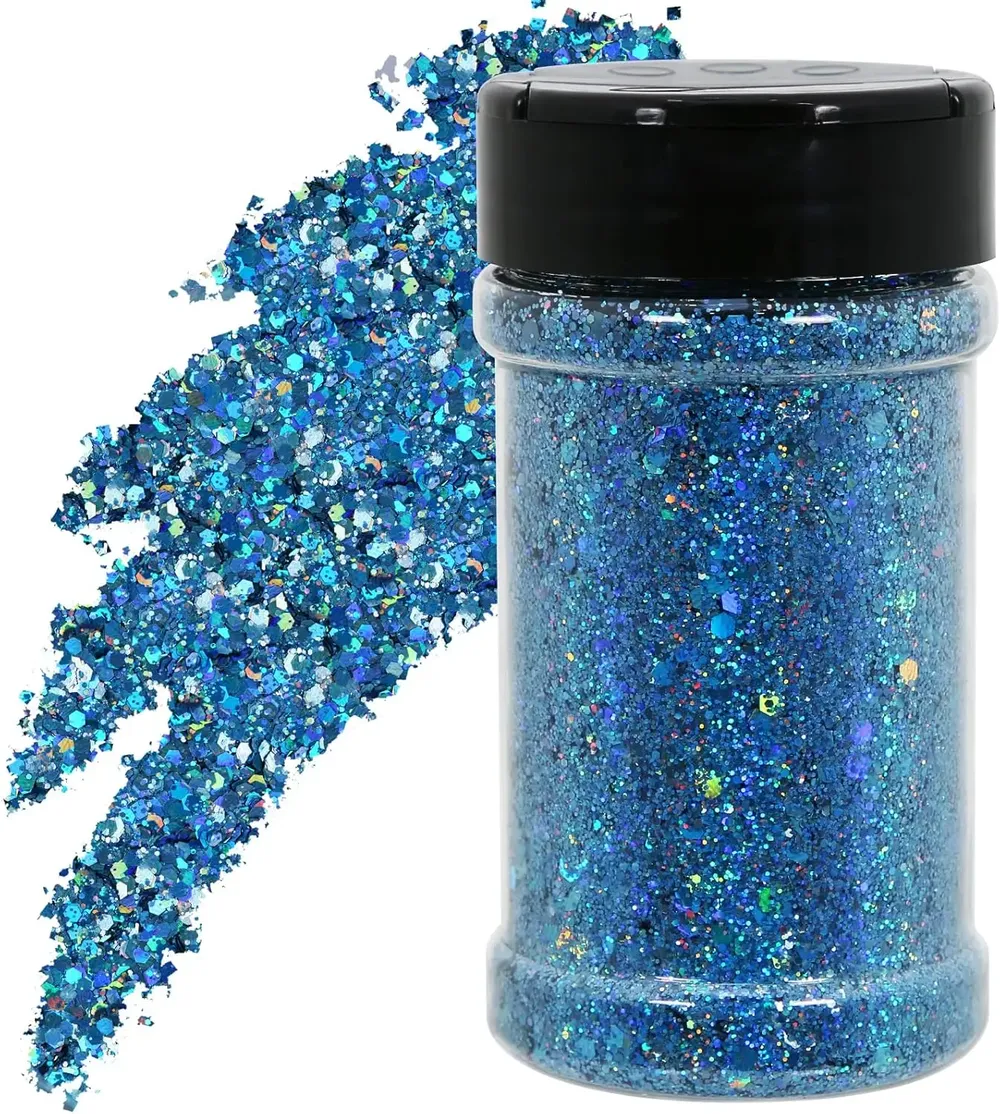 Mélange paillettes holographiques 50g pour résine